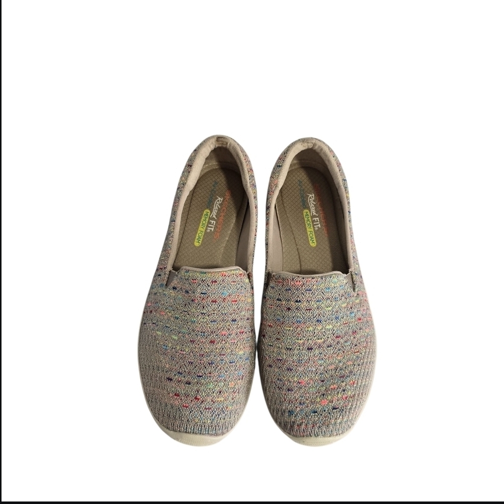 Skechers Relaxed Fit Reggae Fest Wicker Slip-On Size 8 - Picture 3 of 13